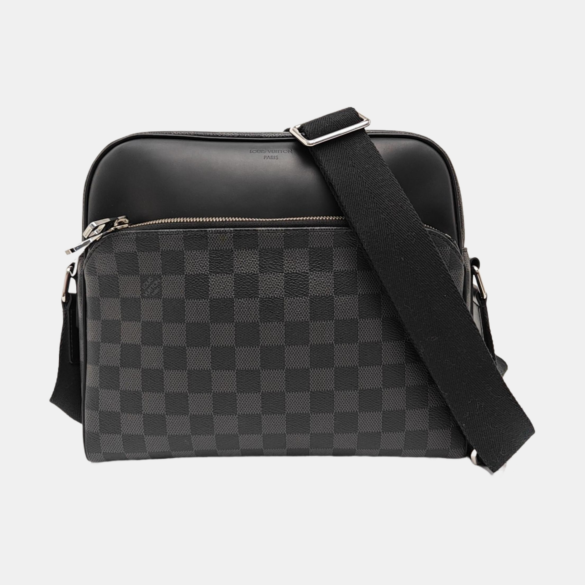 DAYTON PM Damier Graphite Coated Canvas Gray