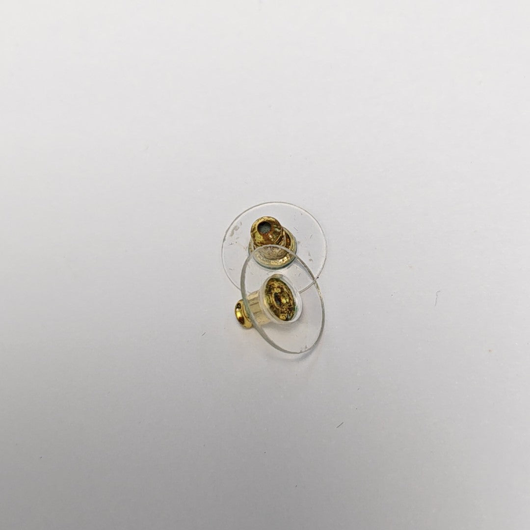 Metal Gold Stud Earrings
