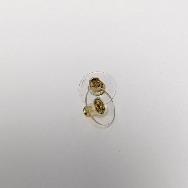 Metal Gold Stud Earrings
