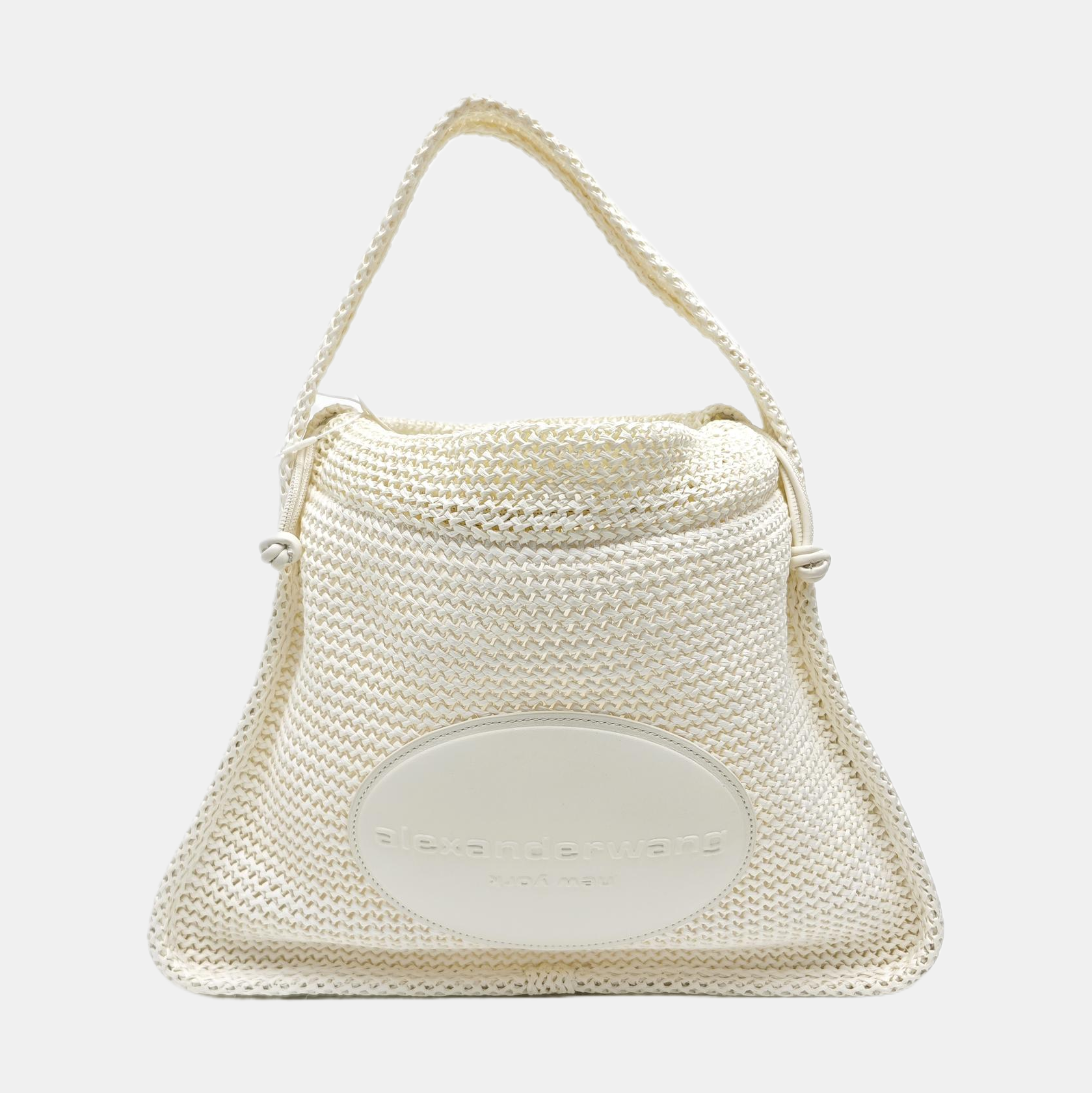 Special Material Shoulder Bag White