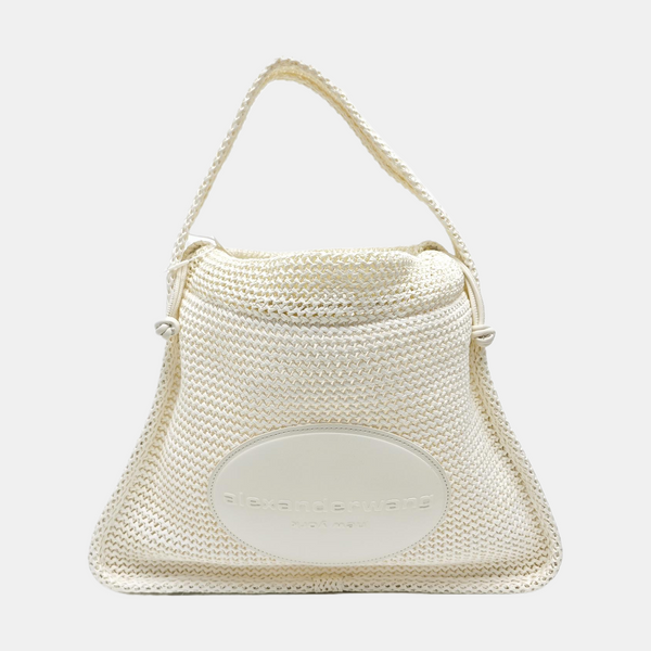 Special Material Shoulder Bag White