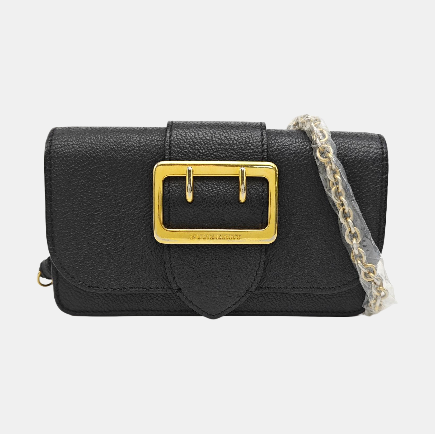 Buckle Calfskin Black