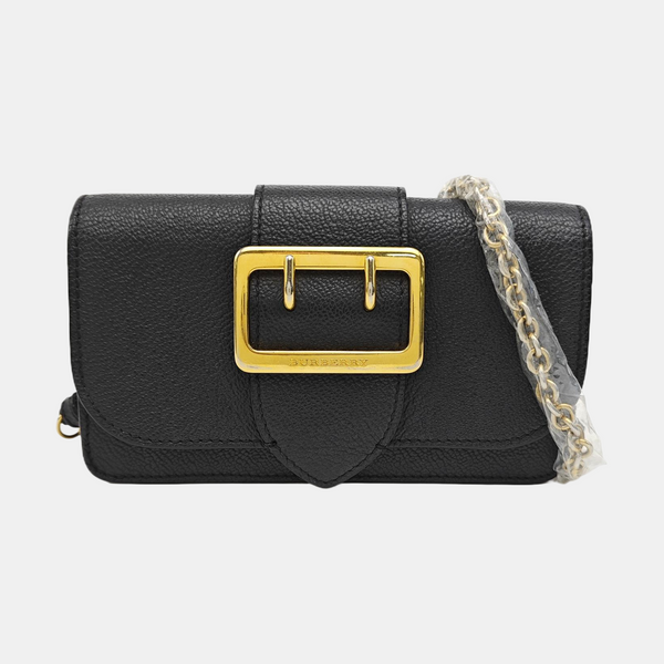 Buckle Calfskin Black