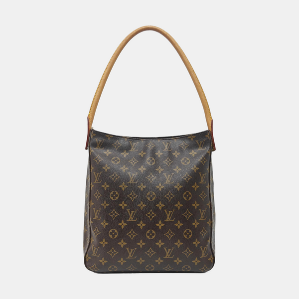 LOOPING GM Monogram Coated Canvas Brown