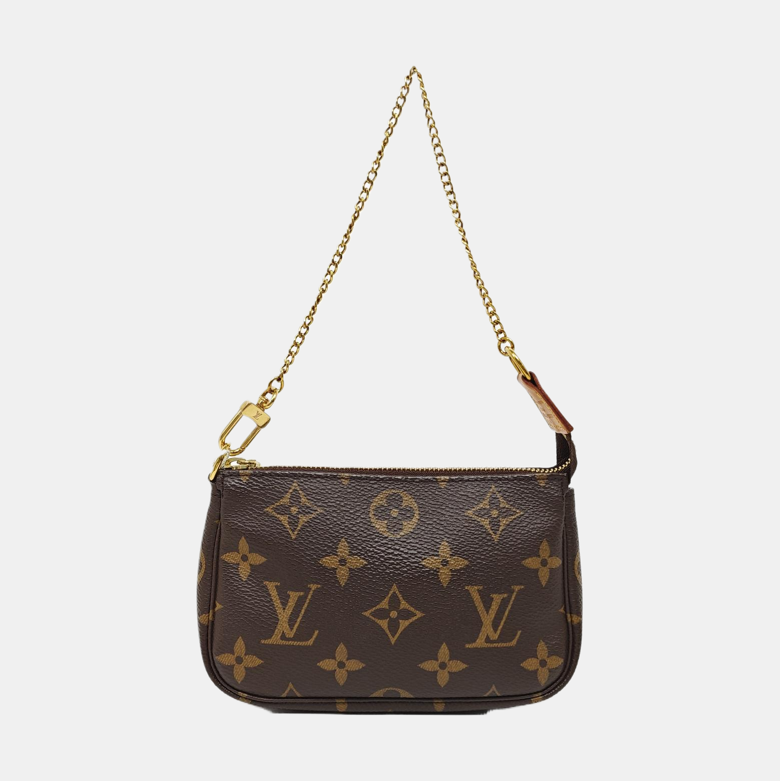 ACCESSOIRES Mini Monogram Coated Canvas Brown