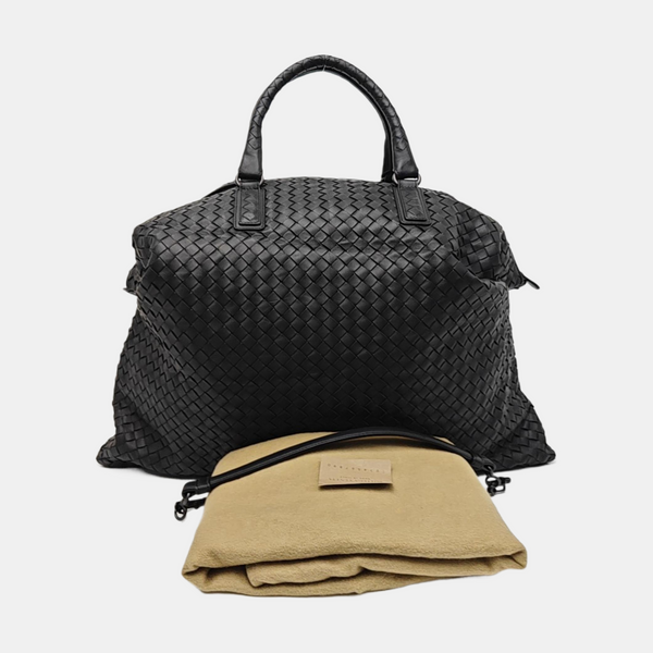 Lambskin Shoulder Bag Black