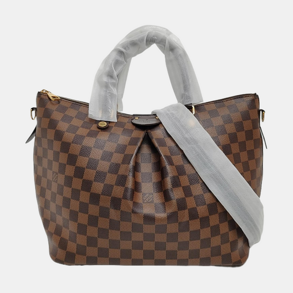 PALERMO PM Damier Ebene Coated Canvas Brown