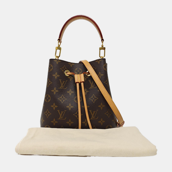 NÉONOÉ BB Monogram Coated Canvas Brown