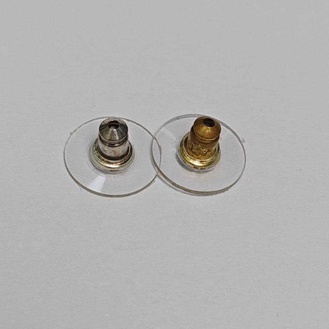 Metal Silver Stud Earrings