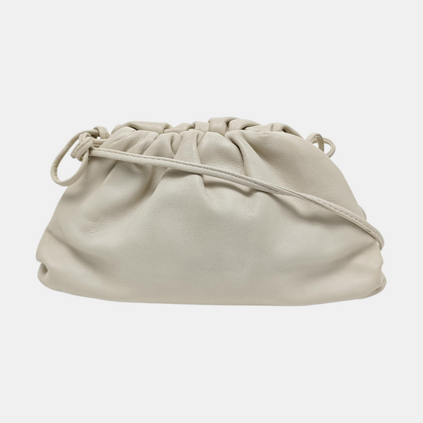 The Pouch Mini Calfskin White