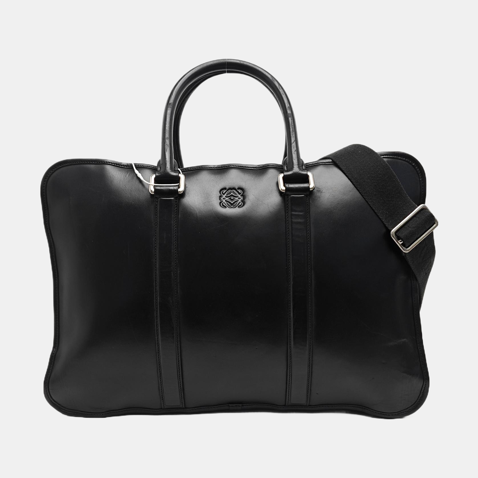 Calfskin Shoulder Bag Black
