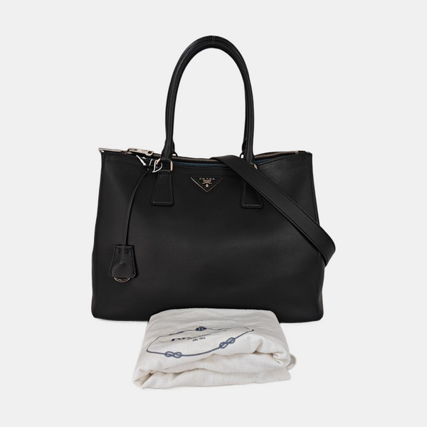 Galleria Large Calfskin Black