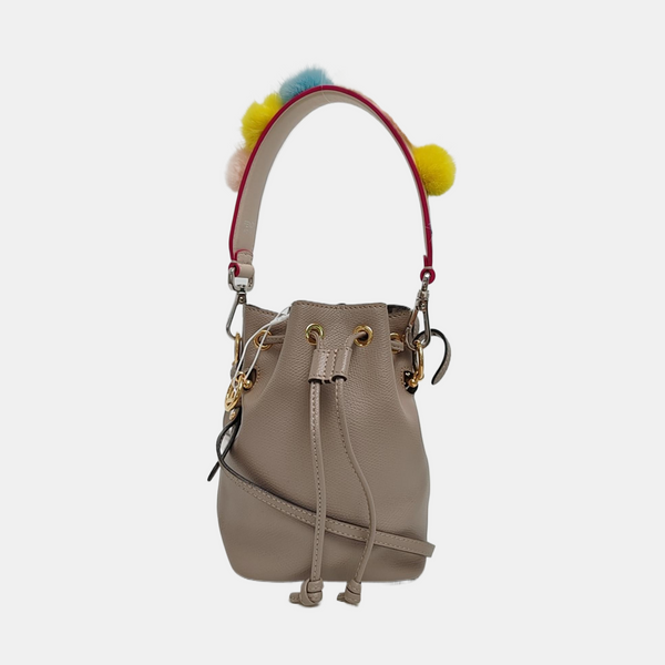 Mon Tresor Mini Calfskin Gray