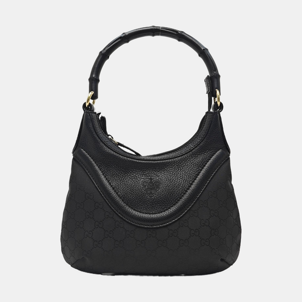 Monogram Canvas Top Handle Bag Black