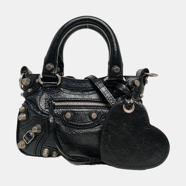 Neo Cagole City Mini Lambskin Black