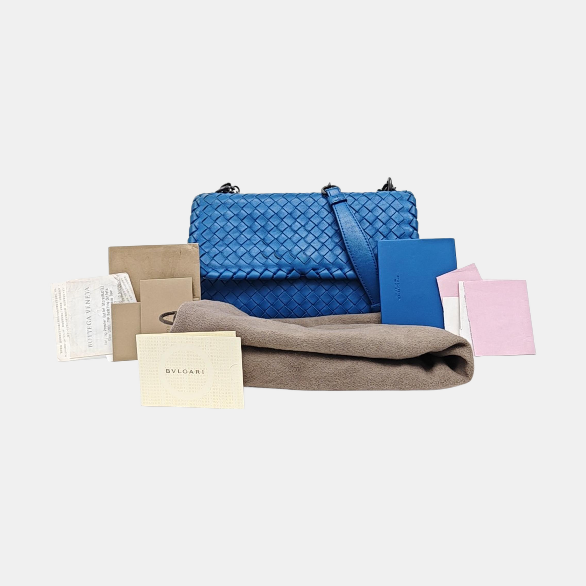 Olimpia Small Lambskin Blue