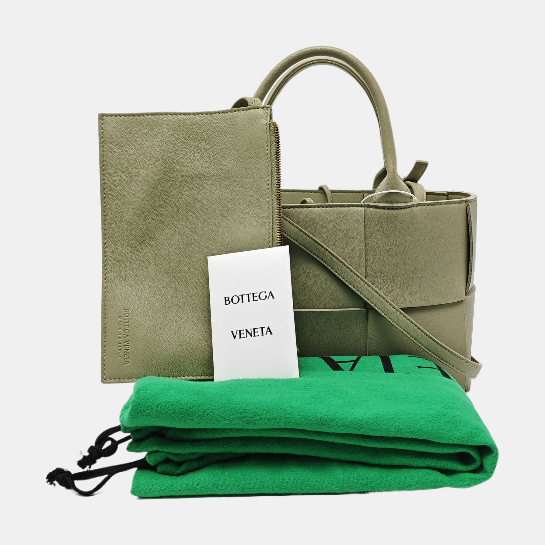 Arco Mini Lambskin Green