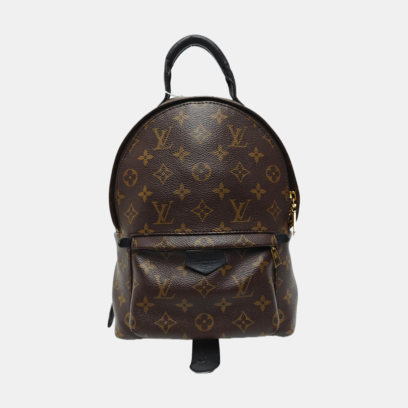 PALM SPRINGS PM Monogram Coated Canvas Brown