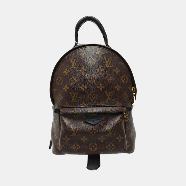 PALM SPRINGS PM Monogram Coated Canvas Brown