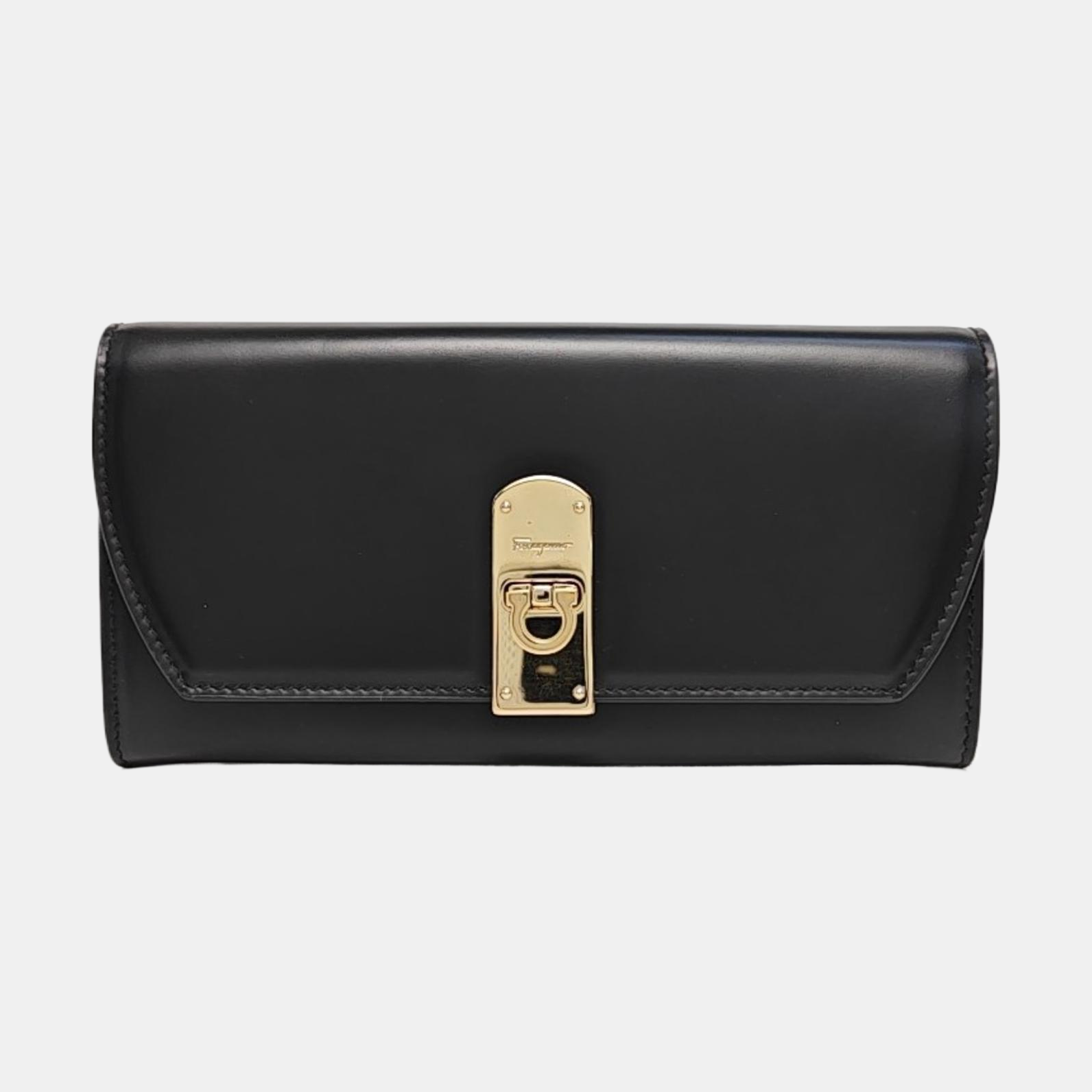 Boxyz Calfskin Black Wallet