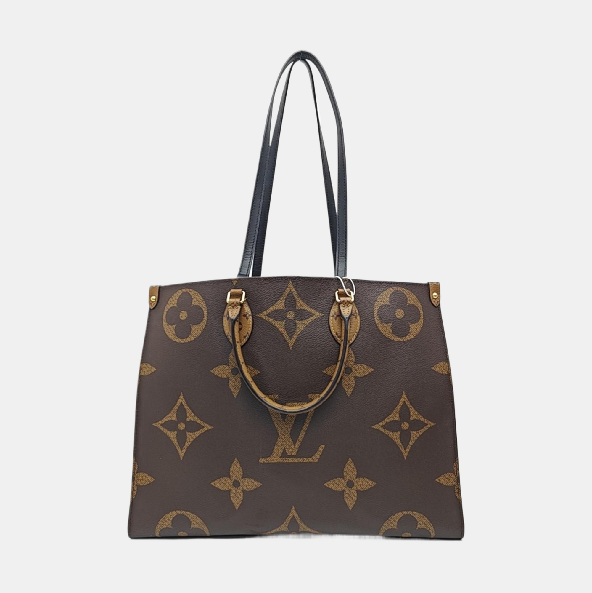 ONTHEGO GM Monogram Coated Canvas Brown