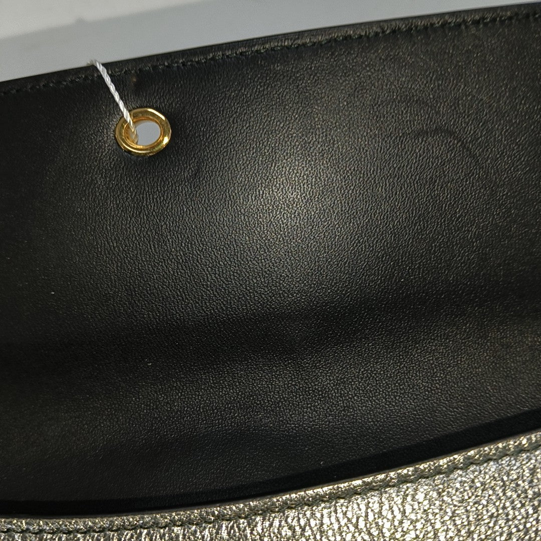 Calfskin Wallet Gray