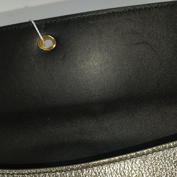 Calfskin Wallet Gray