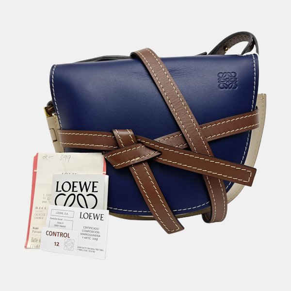 Gate Small Calfskin Blue