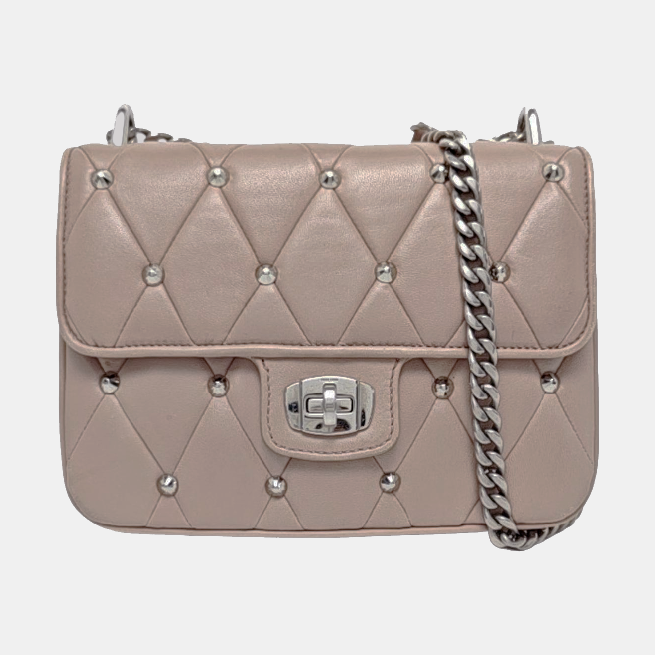 Pattina Nappa Quilted Lambskin Pink