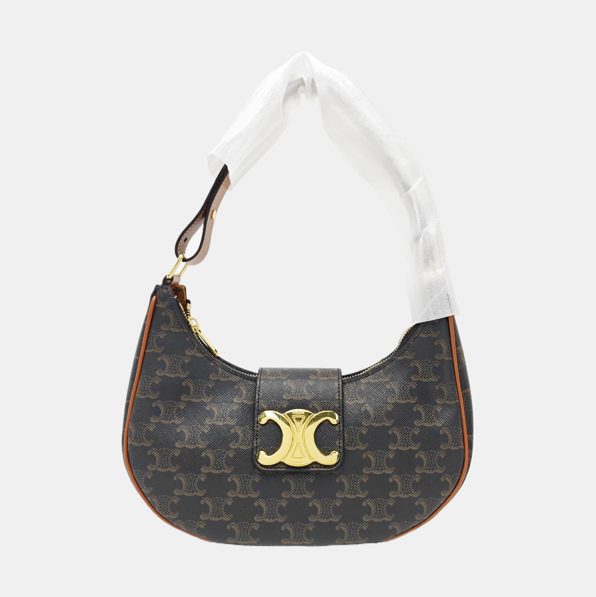AVA TRIOMPHE Medium Coated Canvas Yellow