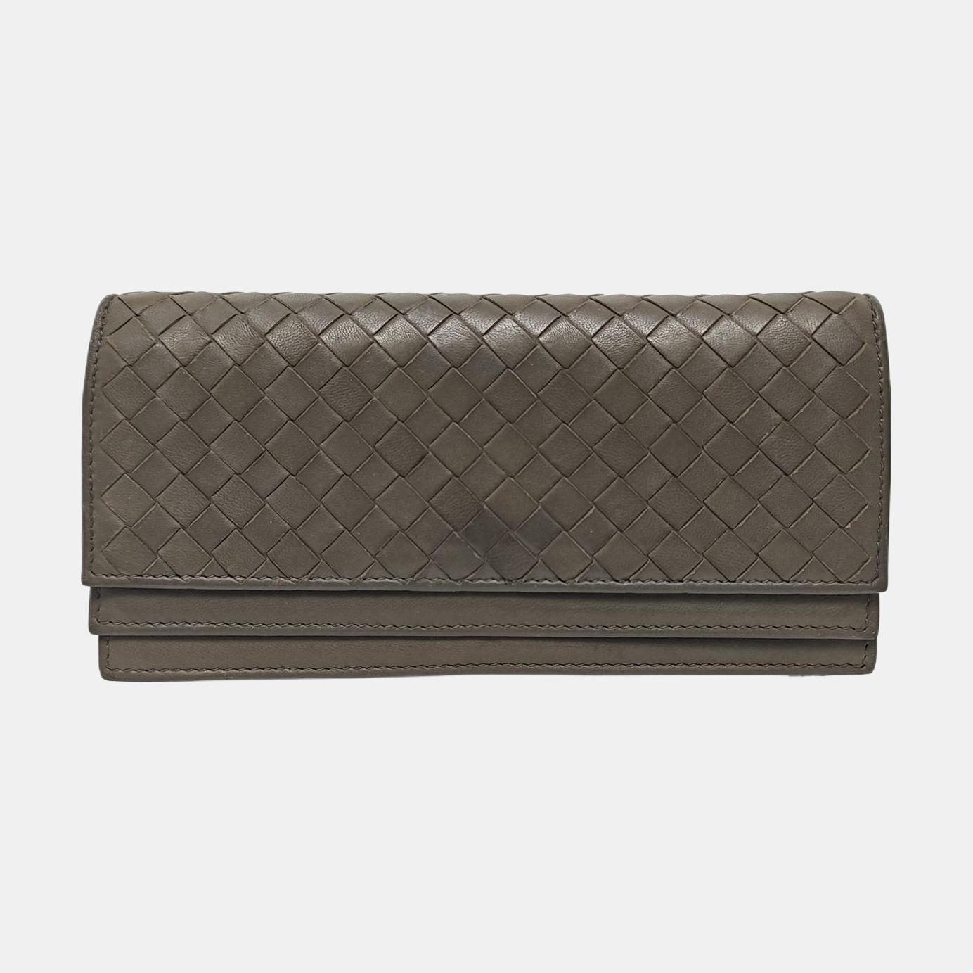 Lambskin Wallet Gray