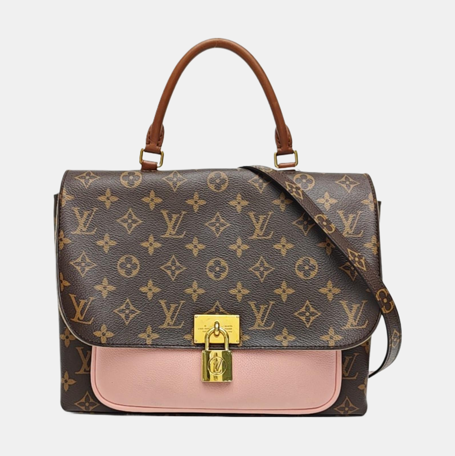 MARIGNAN Monogram Coated Canvas Brown