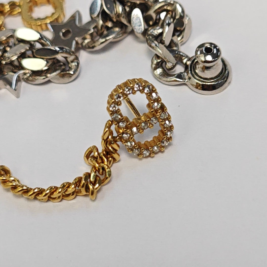 Clair D Lune Metal Gold Earrings