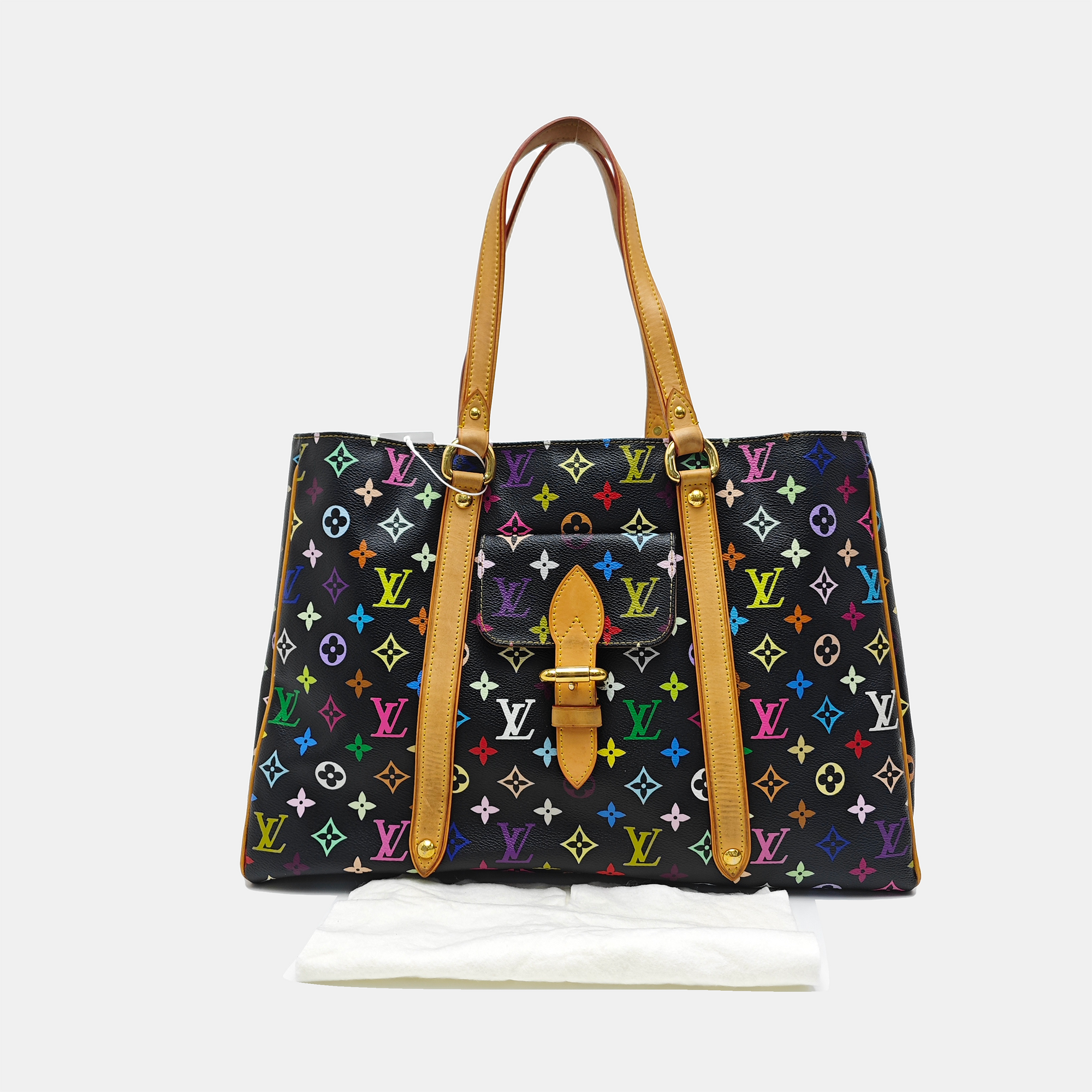 LV × TM AURELIA Monogram Coated Canvas Black
