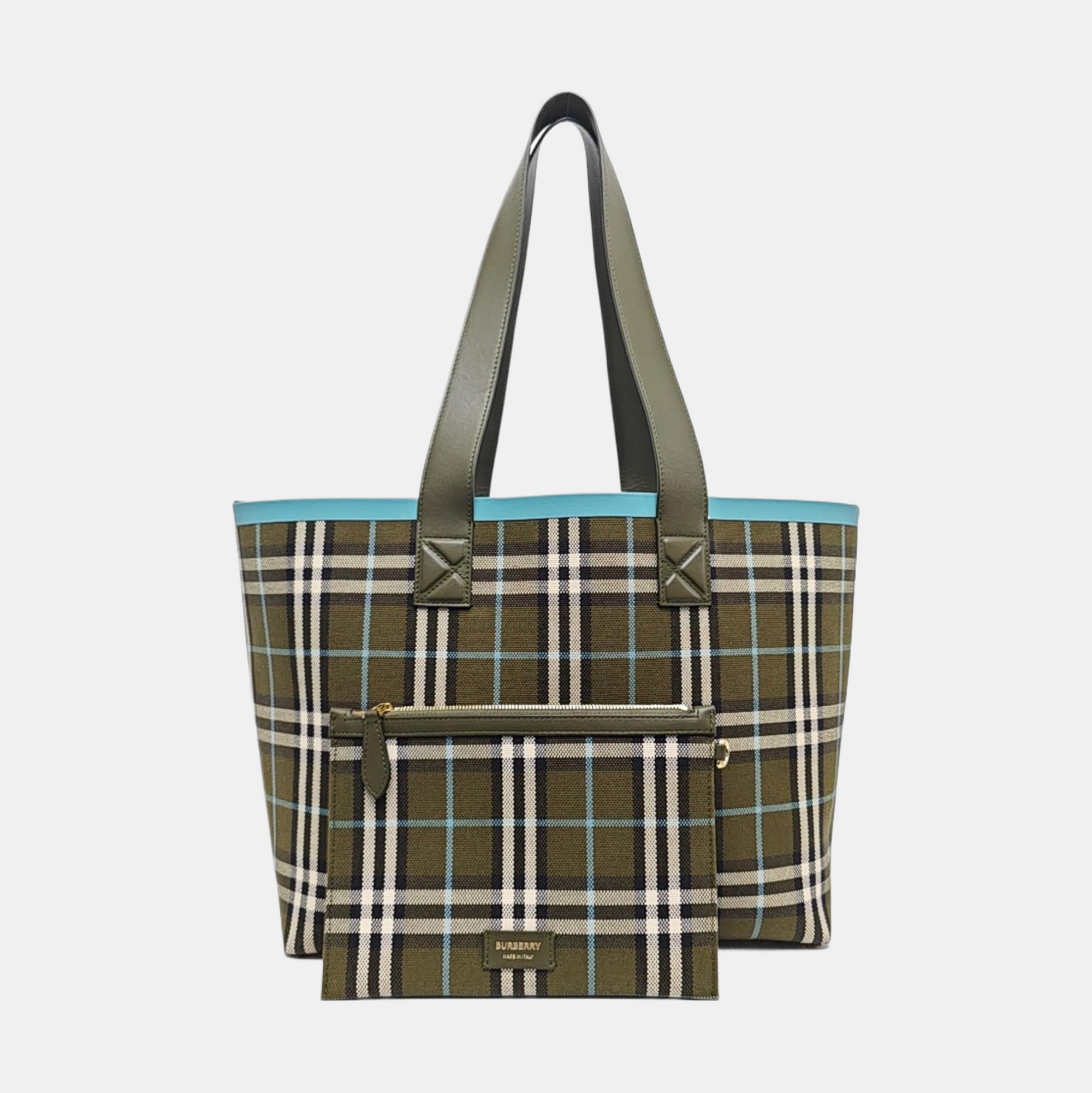 London Medium Canvas Green