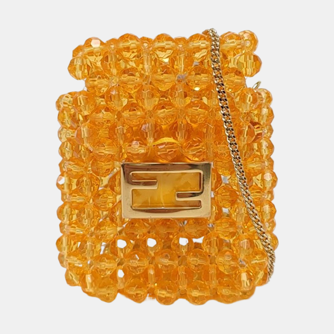 Authenticated pre-owned  Baguette Special Material Yellow - Shoulder Bag at Looply