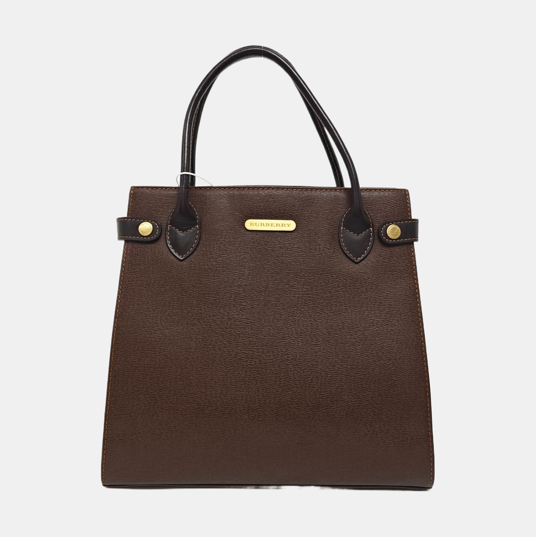 Calfskin Tote Bag Brown