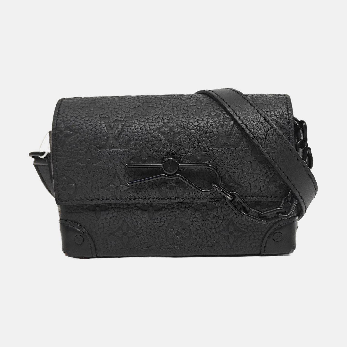 SOFT TRUNK Mini Monogram Calfskin Black