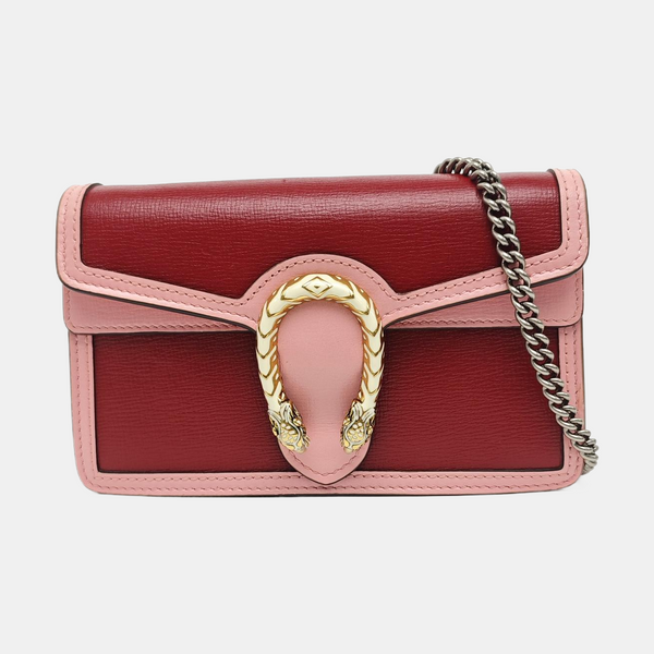 Dionysus Super Mini Calfskin Red