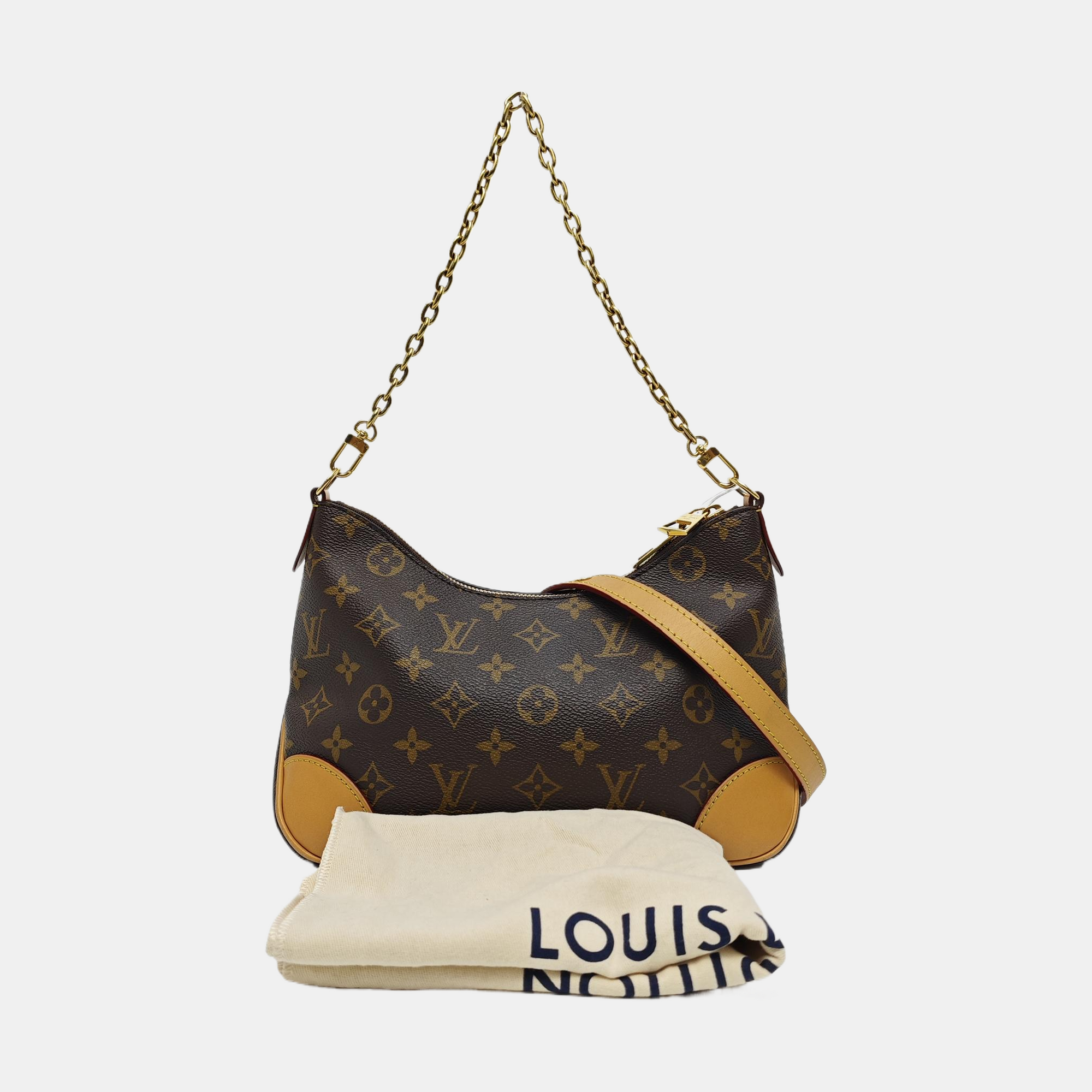 BOULOGNE Monogram Coated Canvas Brown