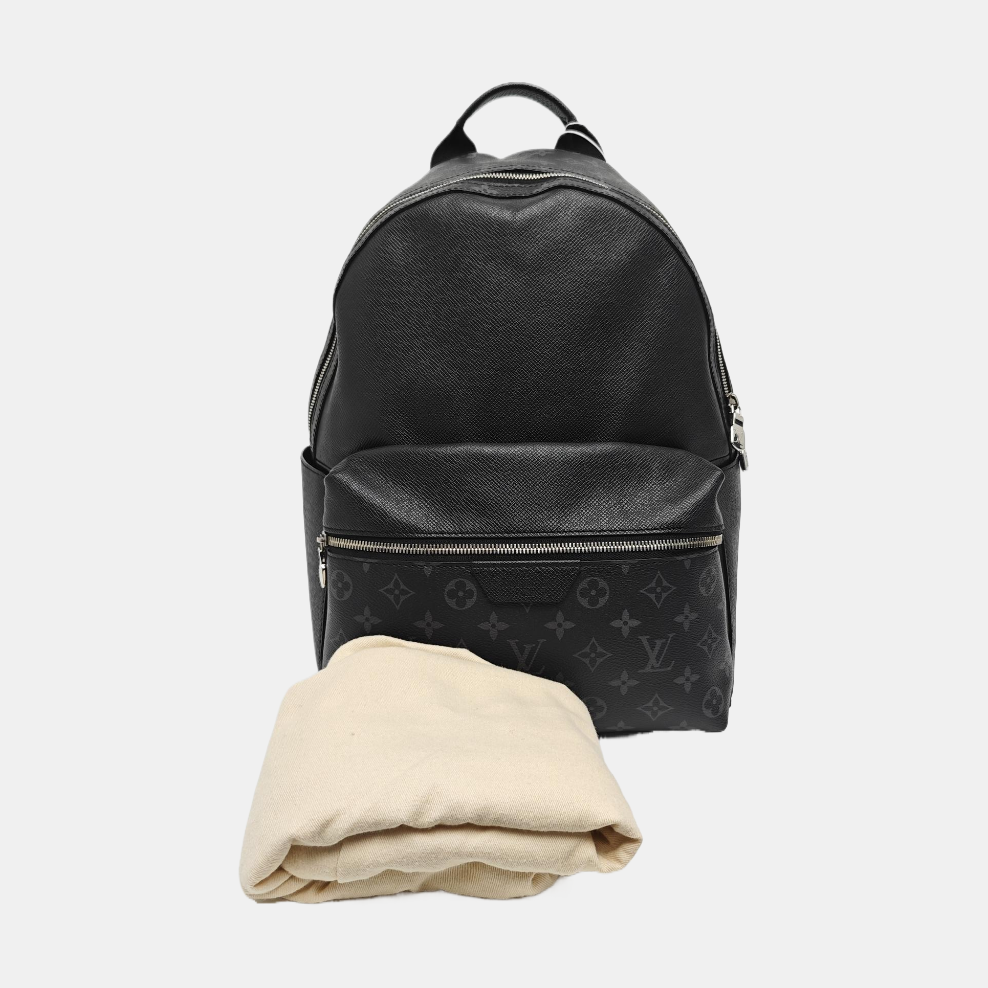 DISCOVERY PM Monogram Coated Canvas Black