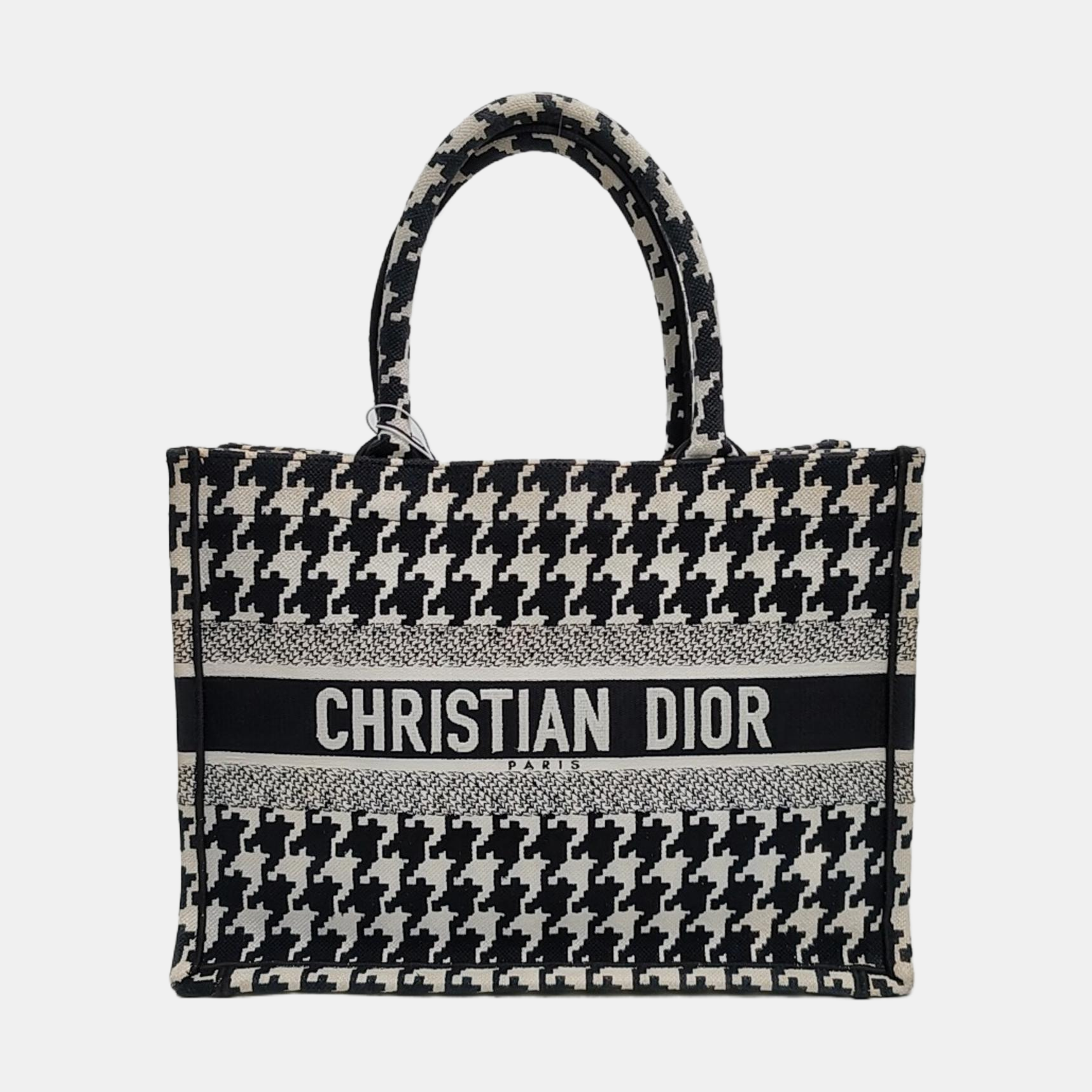 Book Tote Medium Fabric Black