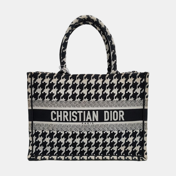 Book Tote Medium Fabric Black