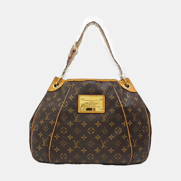 GALLIERA Monogram Coated Canvas Brown
