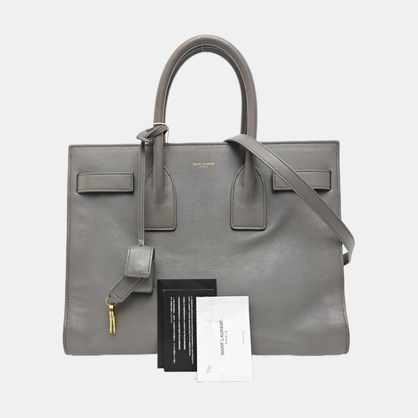 SAC DE JOUR Small Calfskin Gray