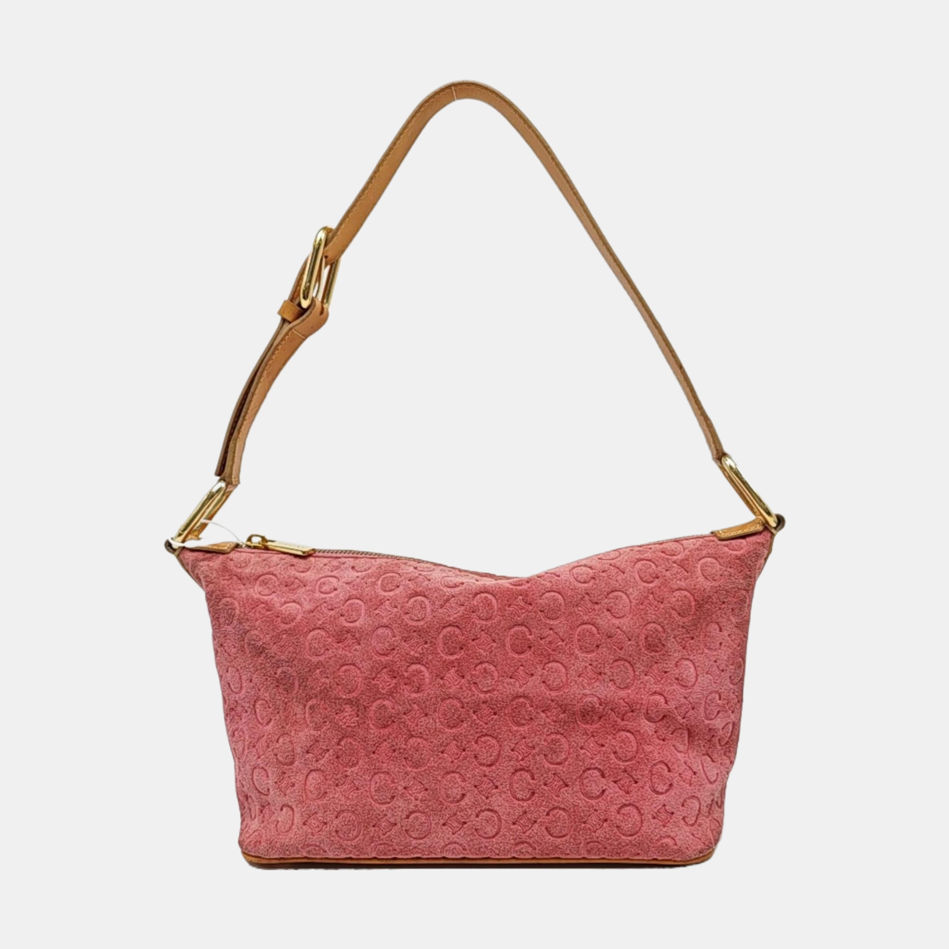 Suede Shoulder Bag Pink