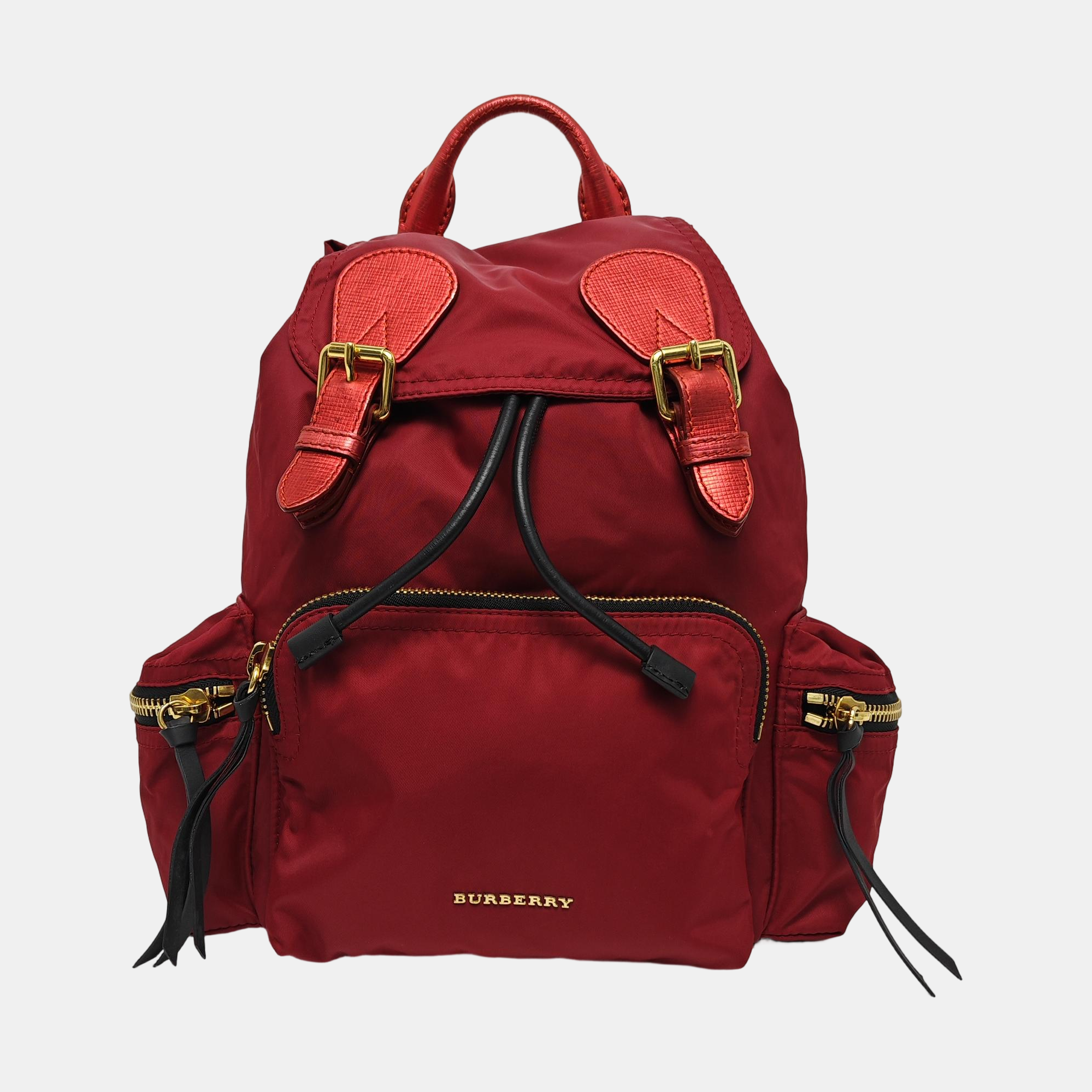 The Rucksack Medium Nylon Red