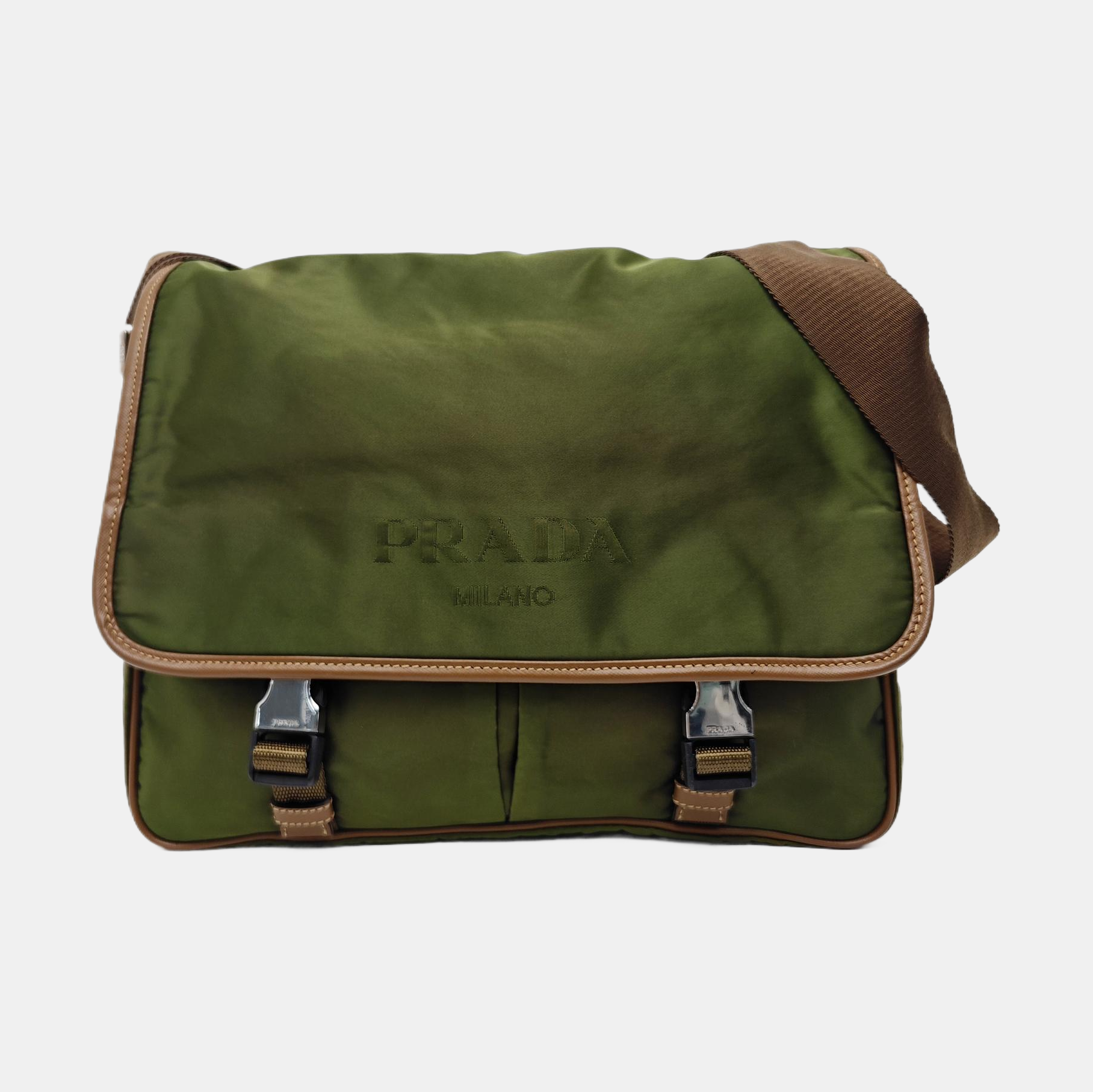 Vela Messenger Bag Nylon Green