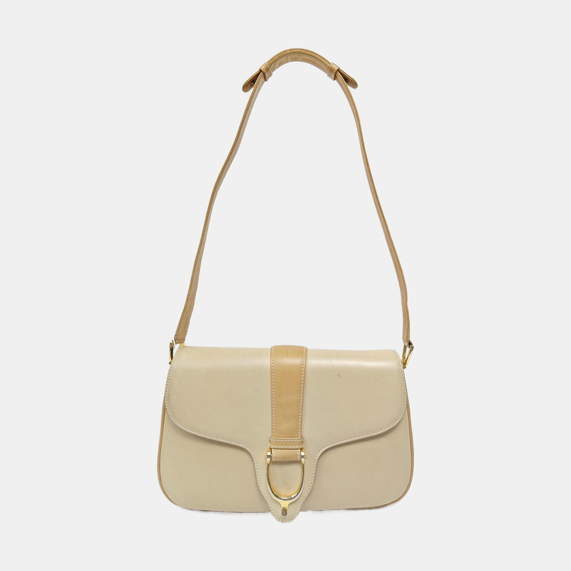 Stirrup Calfskin Beige