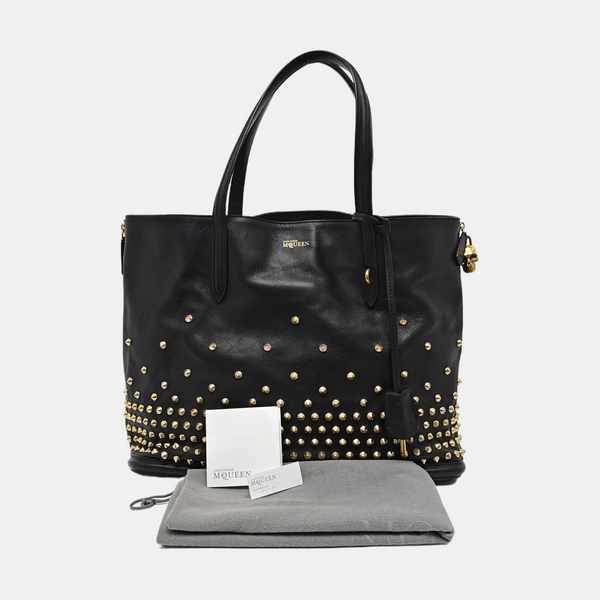 Calfskin Tote Bag Black